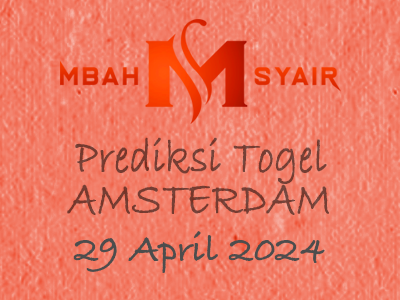 Kode Syair Amsterdam 29 April 2024 Hari Senin