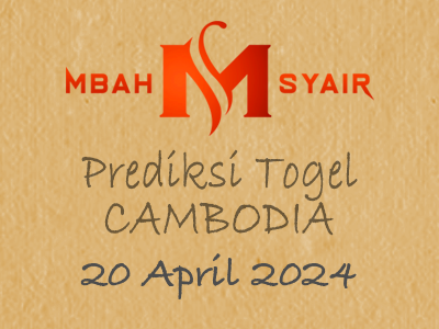 Kode Syair Cambodia 20 April 2024 Hari Sabtu