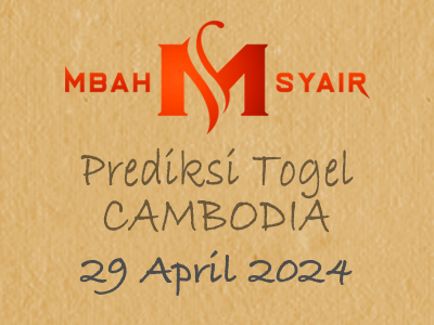 Kode Syair Cambodia 29 April 2024 Hari Senin