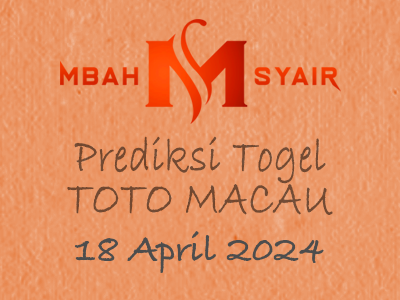 Kode Syair Macau 18 April 2024 Hari Kamis