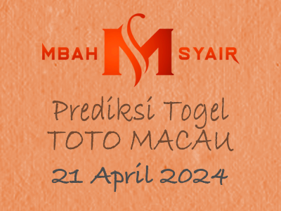 Kode Syair Macau 21 April 2024 Hari Minggu