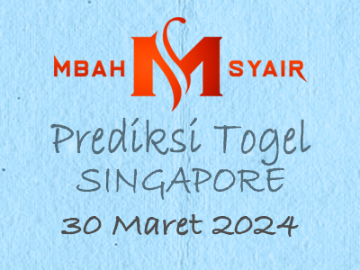 Kode Syair Singapore 30 Maret 2024 Hari Sabtu