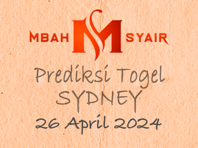 Kode Syair Sydney 26 April 2024 Hari Jumat