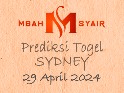 Kode Syair Sydney 29 April 2024 Hari Senin