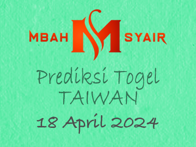 Kode Syair Taiwan 18 April 2024 Hari Kamis